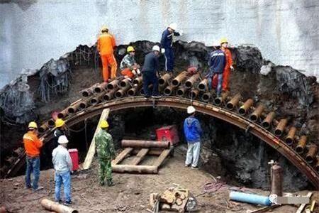 无锡隧道钢花管支护案例